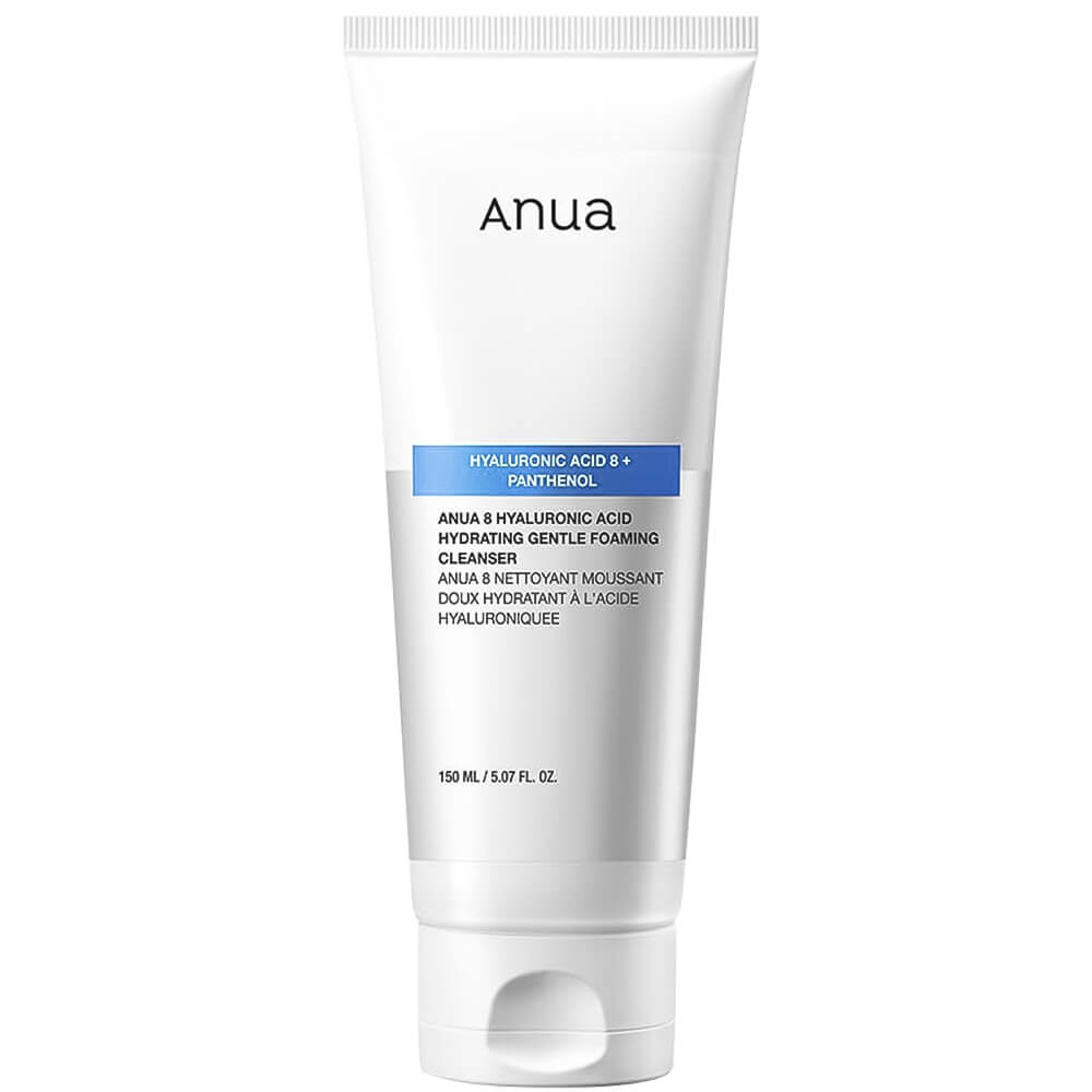 Anua 8 Hyaluronic Acid Hydrating Gentle Foaming Cleanser Мягкая пенка для умывания