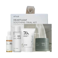 Anua Heartleaf Soothing Trial Kit Набор бестселлеров для базового ухода за кожей
