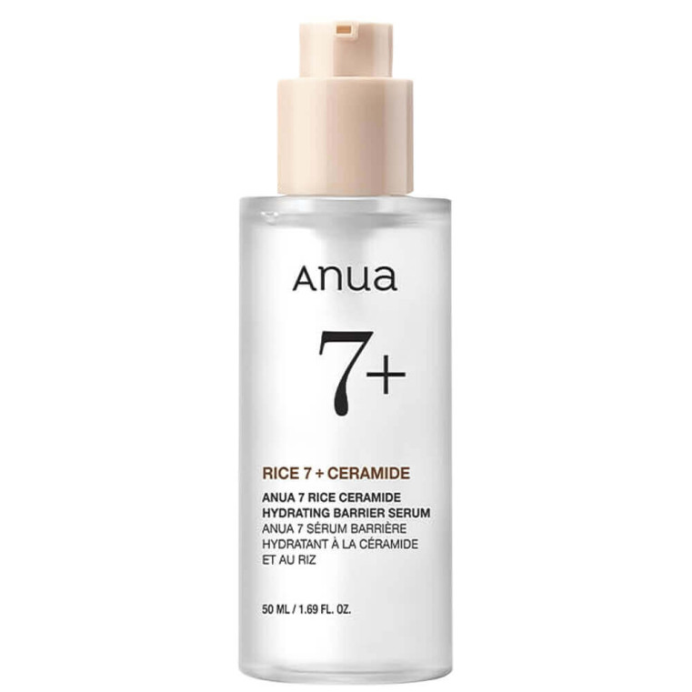 Anua Rice 7 Ceramide Hydrating Barrier Serum Сыворотка для сияния кожи с рисом