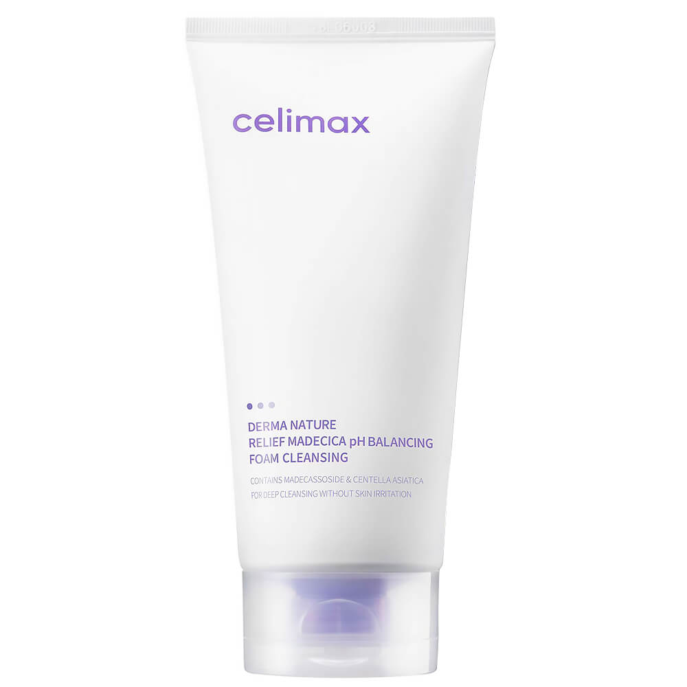 Celimax Derma Nature Relief Madecica pH Balancing Foam Cleansing Слабокислотная очищающая пенка