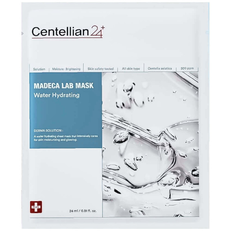 Centellian24 Madeca Lab Mask Water Hydrating Увлажняющая тканевая маска с центеллой