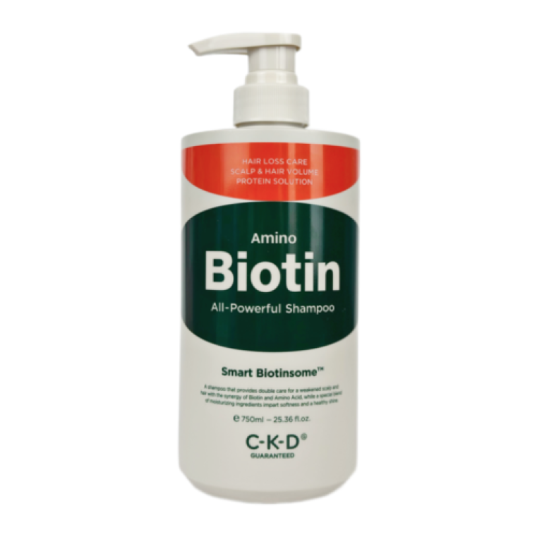 CKD Amino Biotin All-powerful Shampoo Шампунь с аминокислотами и биотином, 750мл