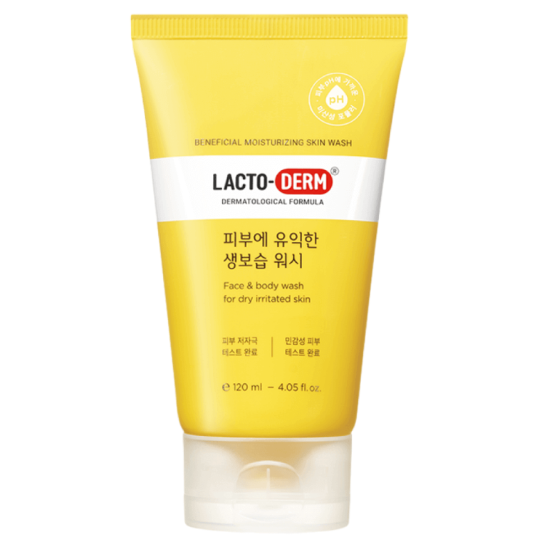 CKD LACTODERM Beneficial Moisturizing Skin Wash Универсальное очищающее средство для лица и тела