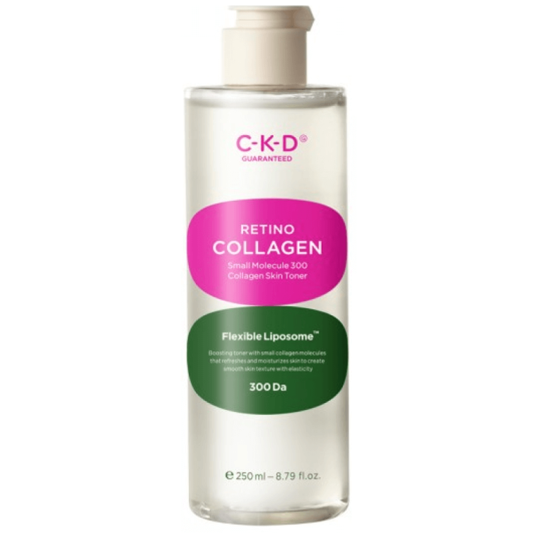 CKD Retino Collagen Small Molecule 300 Collagen Skin Toner Укрепляющий липосомный тоник с ретиналем, 250мл