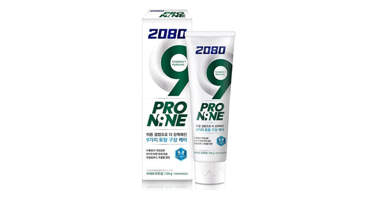 Купить Dental Clinic 2080 Pro Nine Toothpaste Eucaliptus+Hyaluronic ...