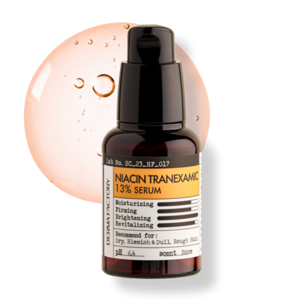 Derma Factory Niacin Tranexamic 13% Serum Сыворотка выравнивающая