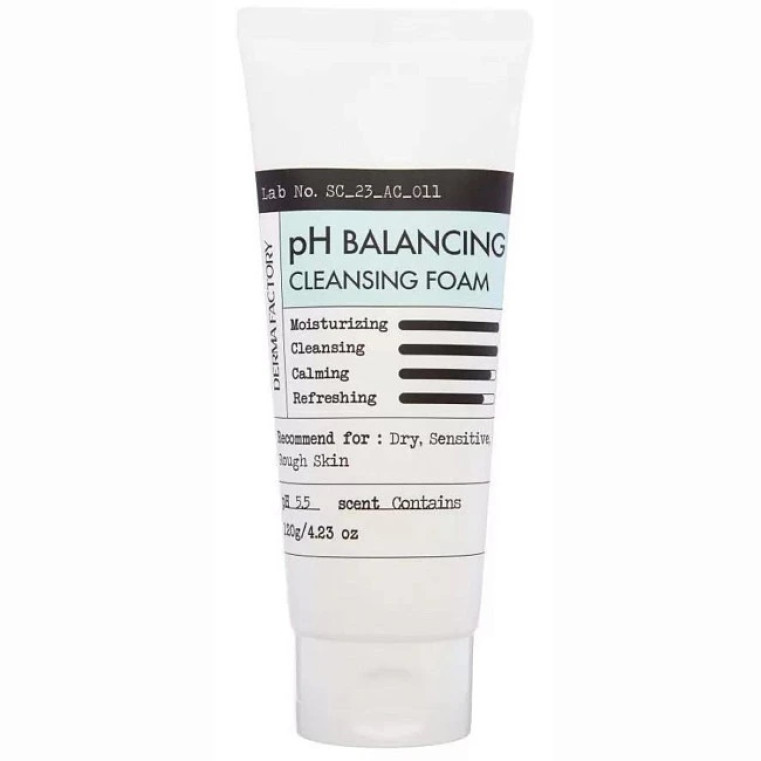 Derma Factory PH Balancing Cleansing Foam Пенка для умывания