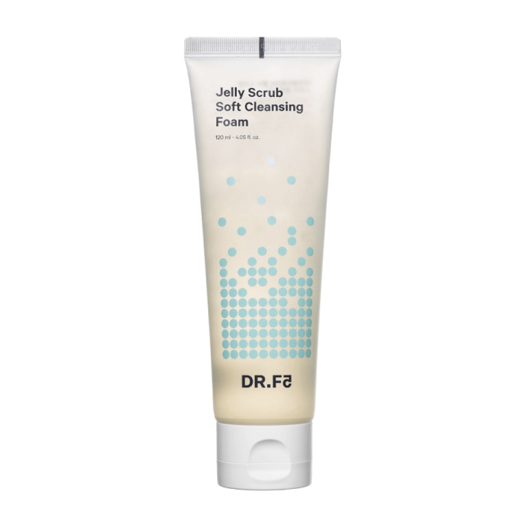 DR.F5 Jelly Scrub Soft Cleansing Foam Пенка-желе для деликатного очищения кожи