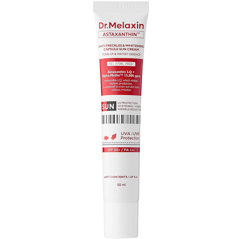 Dr.Melaxin Astaxanthin Anti-Freckles&Whitening Capsule Sun Cream Солнцезащитный крем SPF50+ PA+++