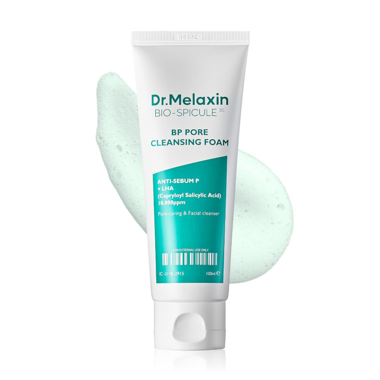 Dr.Melaxin BP Pore Core Cleansing Foam Пенка для лица очищающая с биоспикулами для ухода за порами