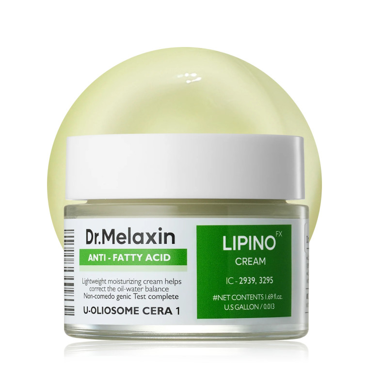 Dr.Melaxin Lipino Anti Fatty Acid Noncomedo Cream Увлажняющий крем с церамидами для жирной кожи