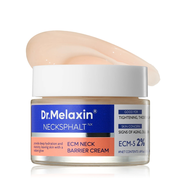 Dr.Melaxin Necksphalt ECM Neck Barrier Cream Укрепляющий питательный крем для шеи