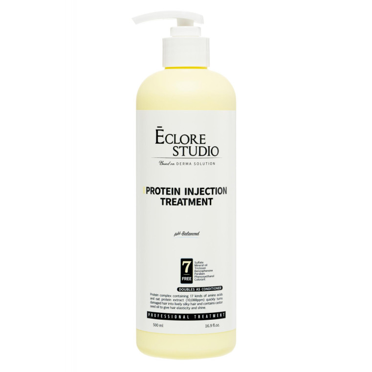 Eclore Studio Protein Injection Treatment Бальзам для волос восстанавливающая протеиновая, 500мл