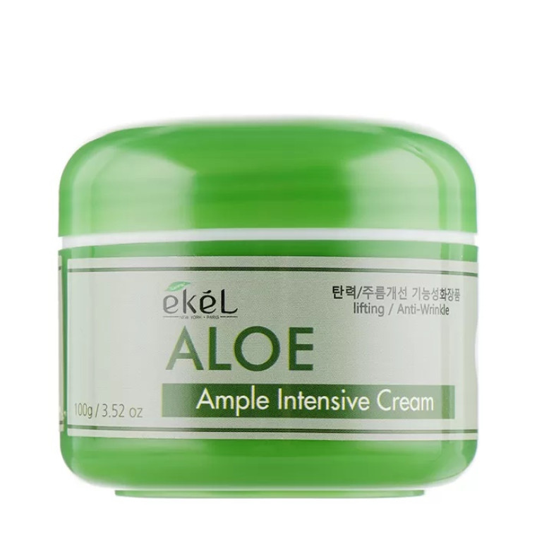 Ekel Ample Intensive Cream Aloe Интенсивный ампульный крем для кожи лица с экстрактом алоэ вера