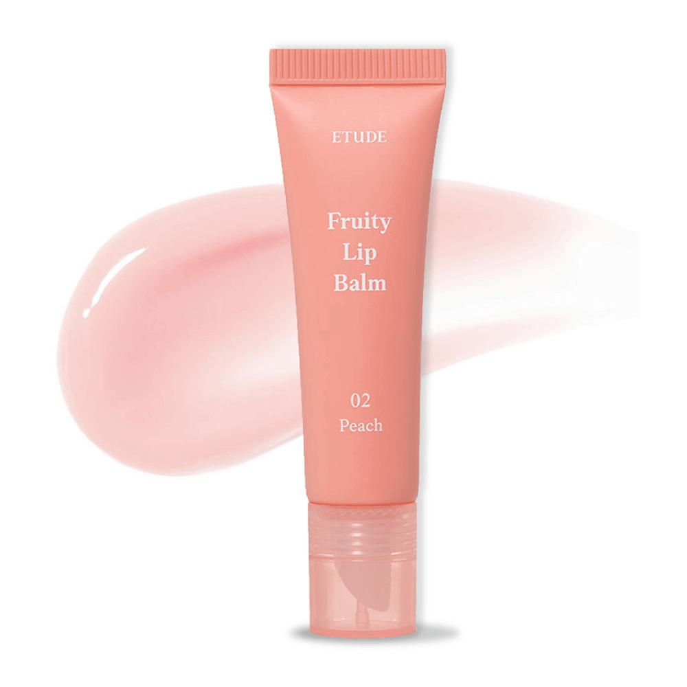 ETUDE Fruity Lip Balm Фруктовый увлажняющий бальзам для губ 02 Peach