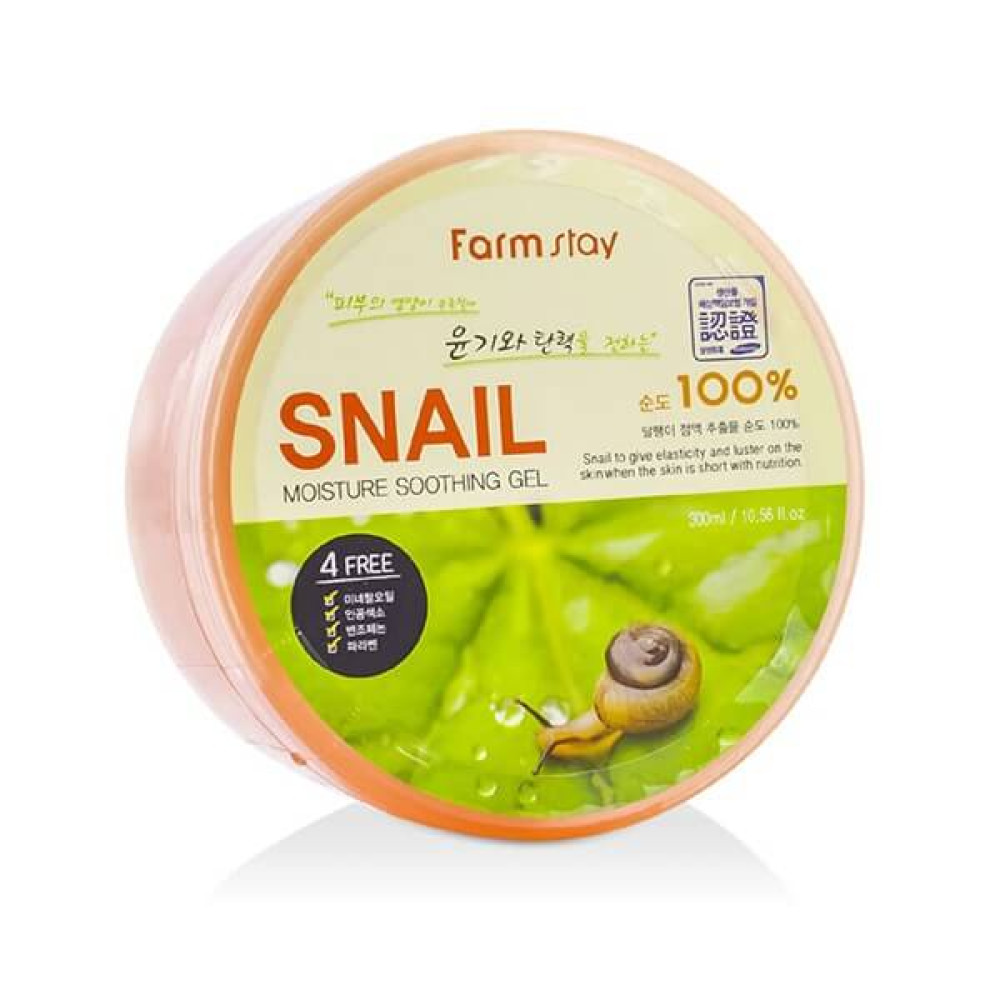 FarmStay Moisture Soothing Gel Snail Увлажняющий гель с муцином улитки