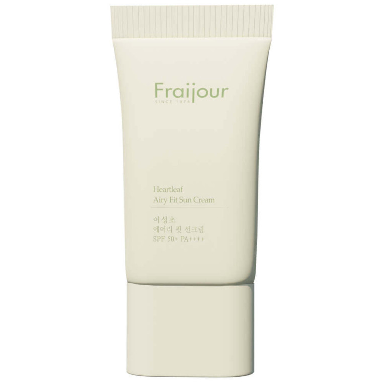 Fraijour Heartleaf Airy Fit Sun Cream Лёгкий солнцезащитный крем с хауттюйнией SPF 50+ PA++++
