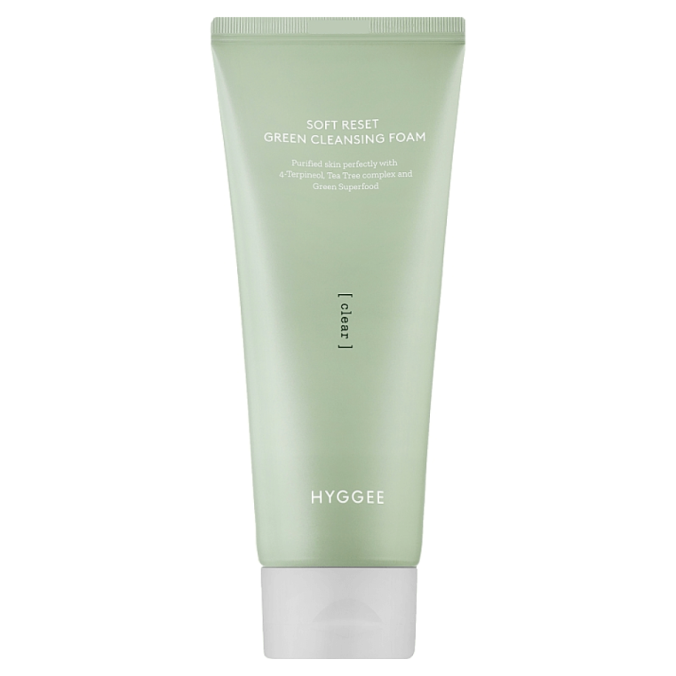 Hyggee Soft Resert Green Cleansing Foam Веганская пенка для чувствительной кожи