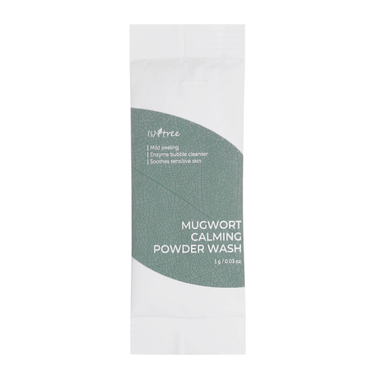 IsNtree Mugwort Calming Powder Wash Успокаивающая энзимная пудра с полынью, 1гр