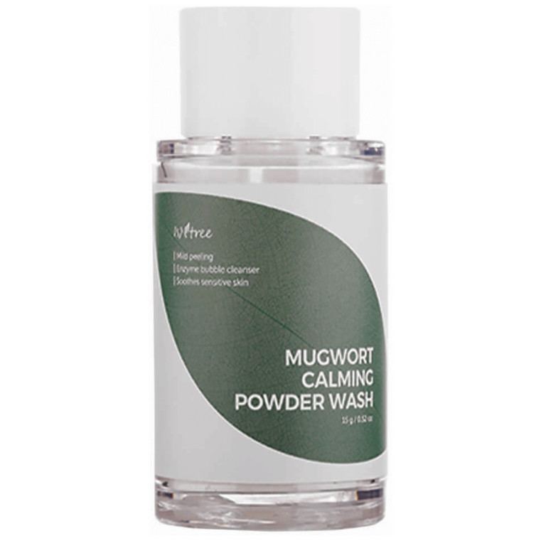 IsNtree Mugwort Calming Powder Wash Успокаивающая энзимная пудра с полынью