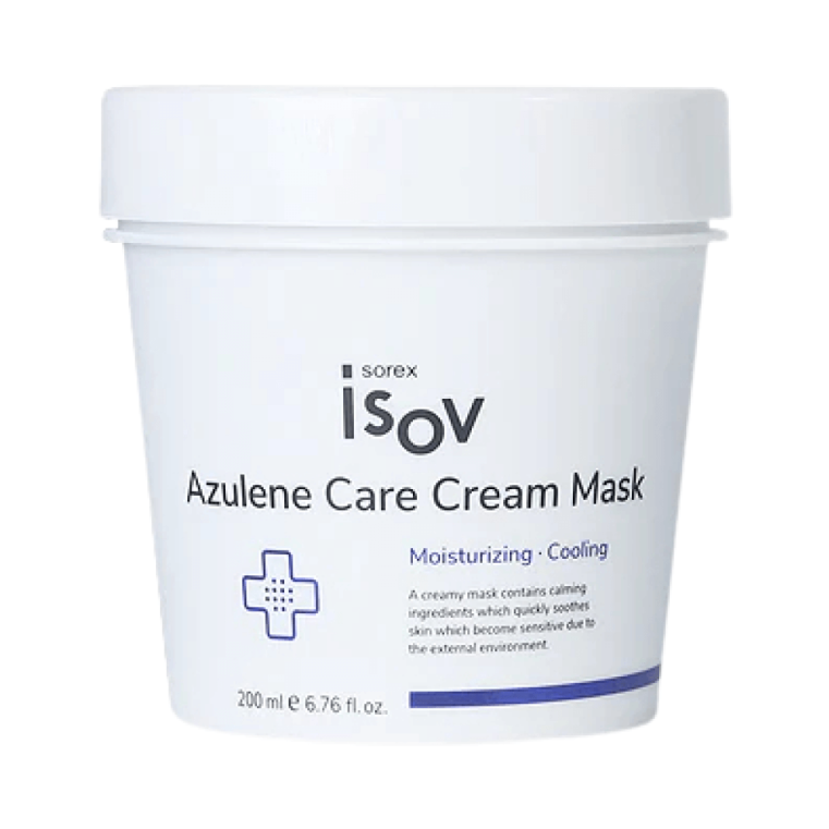 Isov Sorex Azulene Care Cream Mask Успокаивающая кремовая маска с азуленом