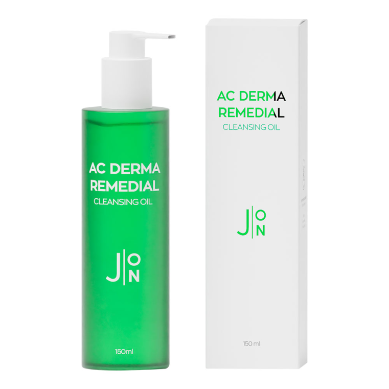 J:ON AC Derma Remedial Cleansing Oil Успокаивающее гидрофильное масло с экстрактом чайного дерева