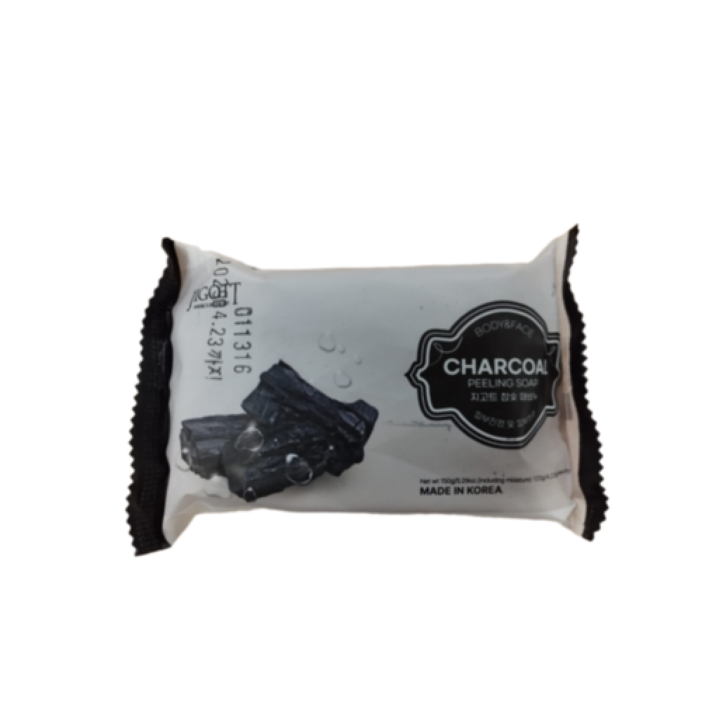 Jigott Charcoal Scrub Soap Мыло-скраб с древесным углем