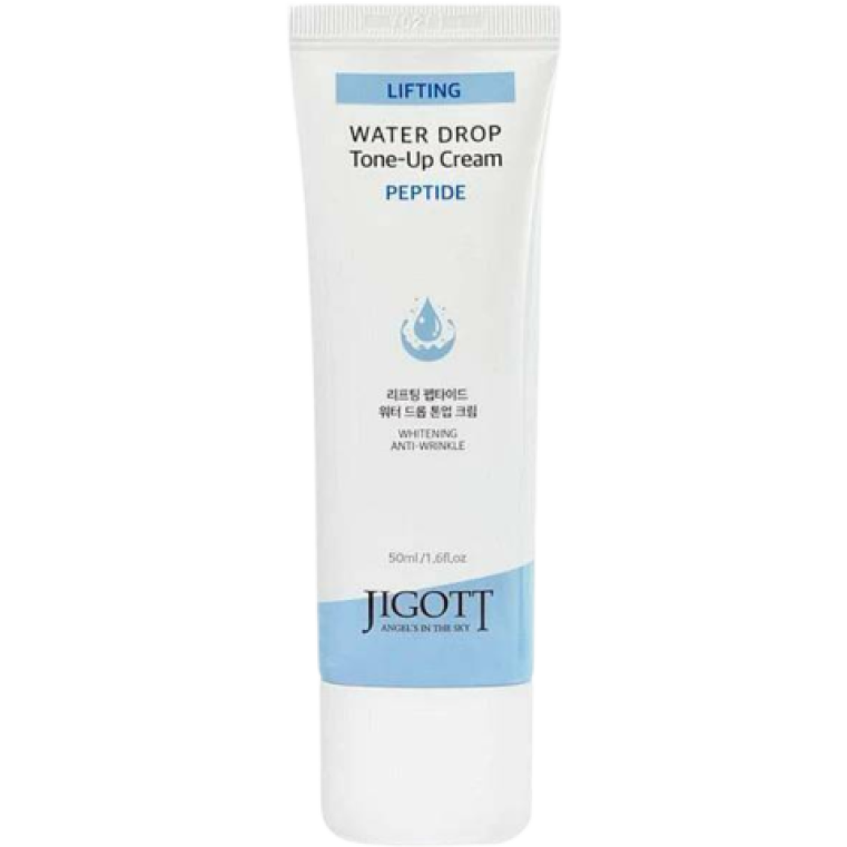 Jigott Water Lifting Peptide Water Drop Tone Up Cream Крем-лифтинг для кожи лица с пептидами