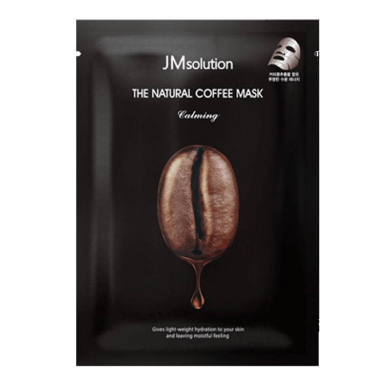 JM Solution The Natural Coffee Mask Calming Успокаивающая тканевая маска с экстрактом кофе
