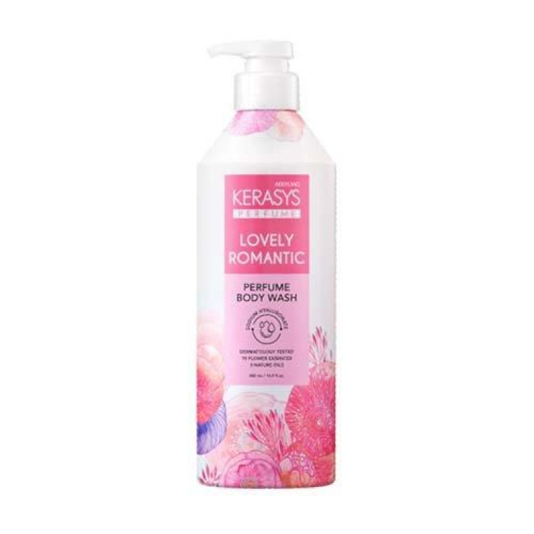 Kerasys Lovely Romantic Perfumed Body Wash Гель для душа, парфюмированная линия романтик