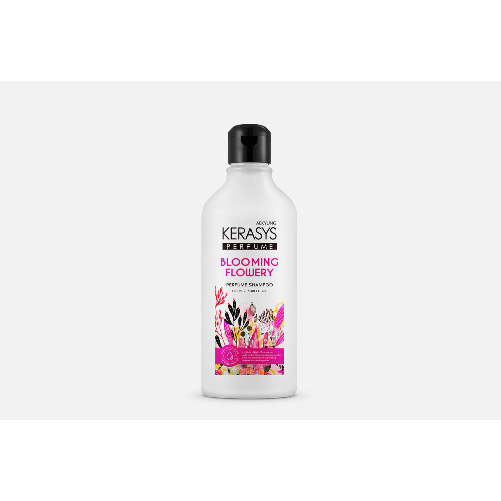 KERASYS Perfume Blooming & Flowery Shampoo Парфюмированный шампунь для всех типов волос