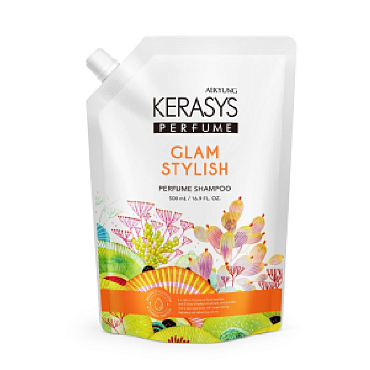 Kerasys Perfume Glam & Stylish Conditioner Парфюмированный кондиционер с аргановым маслом, 500мл