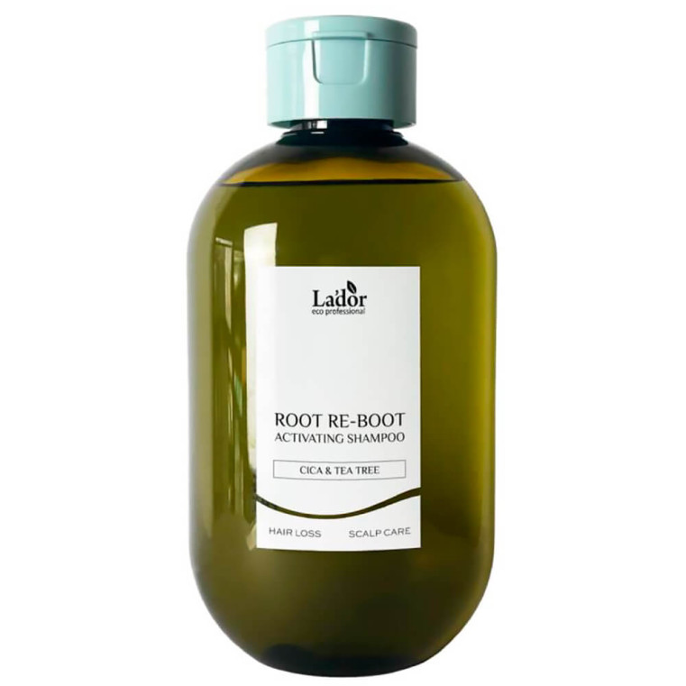 Lador Root Re-Boot Activating Shampoo Cica & Tea Tree Активирующий шампунь для жирной кожи головы