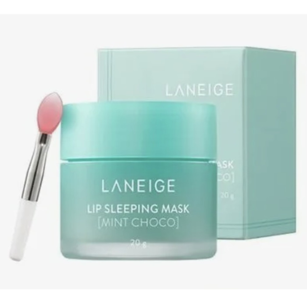 Laneige Mint Choco Lip Sleeping Mask Ночная маска для губ c мятой и шоколадом