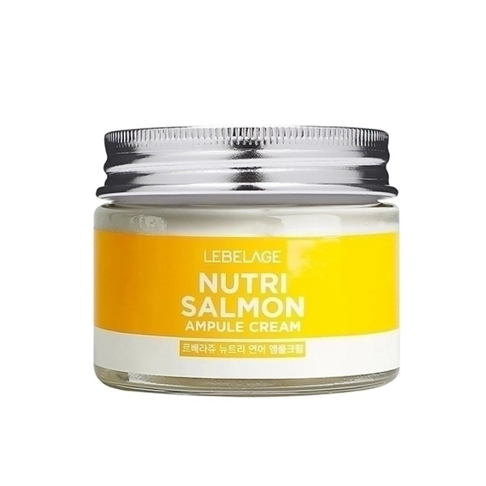 Lebelage Ampule Cream Nutri Salmon Питательный ампульный крем с маслом лосося