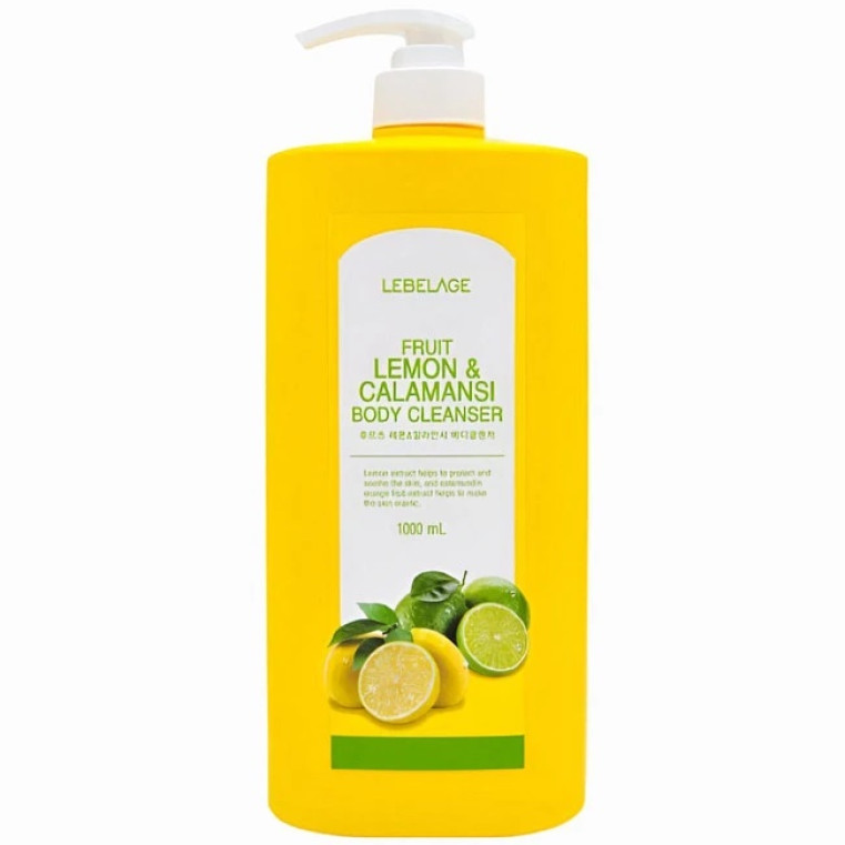 Lebelage Fruit Lemon & Calamansi Body Cleanser Гель для душа с лимоном и каламанси