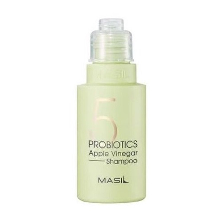 Masil 5 Probiotics Apple Vinergar Shampoo Шампунь от перхоти с яблочным уксусом, 50мл
