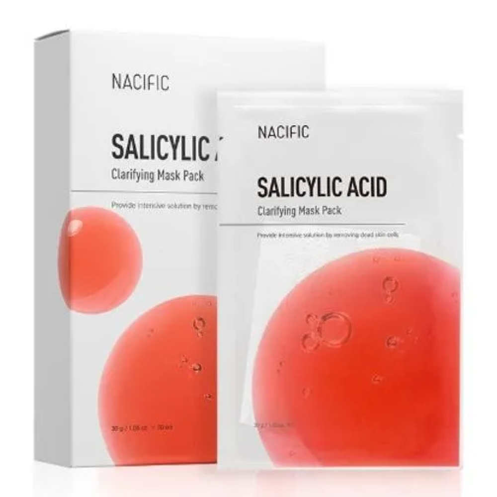 NACIFIC Salicylic Acid Clarifying Mask Pack-5шт.
