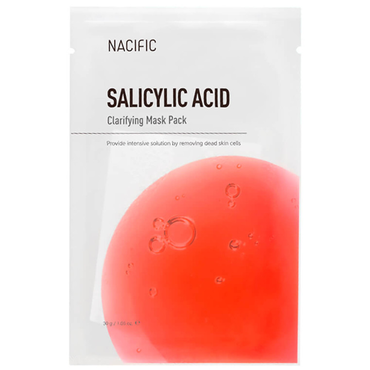 NACIFIC Salicylic Acid Clarifying Mask Pack Тканевая маска с салициловой кислотой