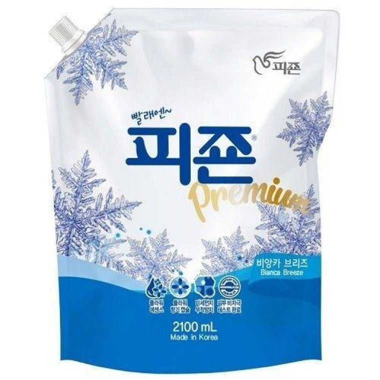 Pigeon Regular Fabric Softener Blue Pouch Кондиционер для белья 2.1 л