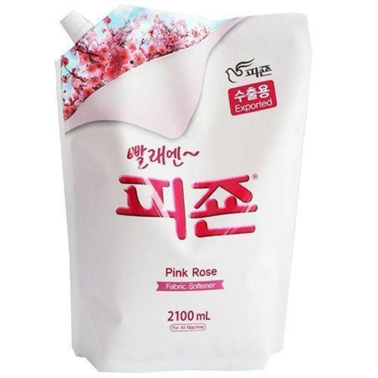 Pigeon Regular Fabric Softener Pink Pouch Кондиционер для белья 2.1 л