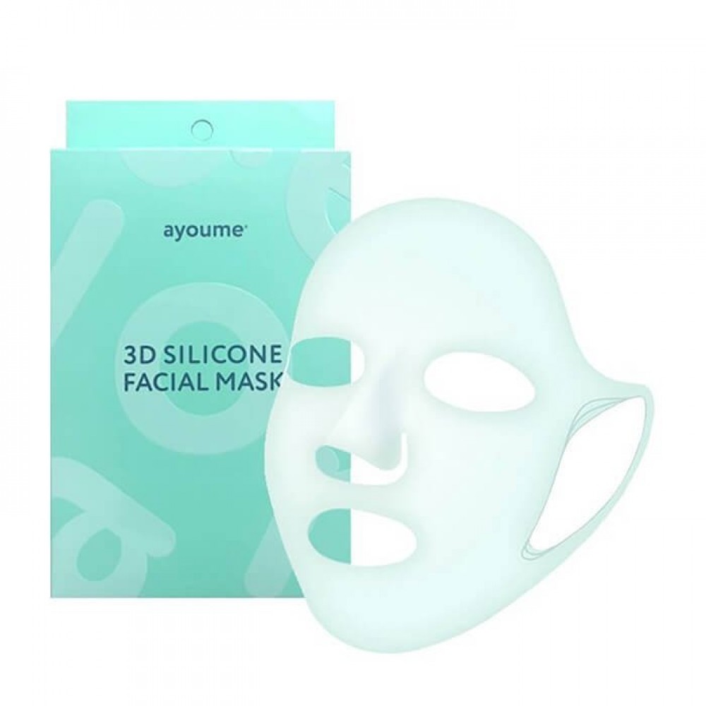 AYOUME 3D Silicone Facial Mask Многоразовая силиконовая 3D маска для усиления эффекта тканевых и гидрогелевых масок