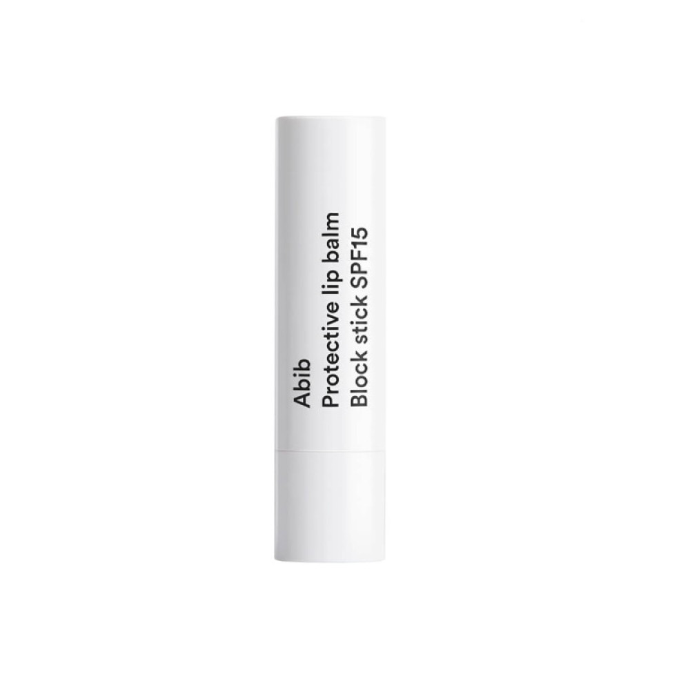 Abib Protective Lip Balm Block Stick SPF 15 Защитный бальзам для губ на основе масла ши