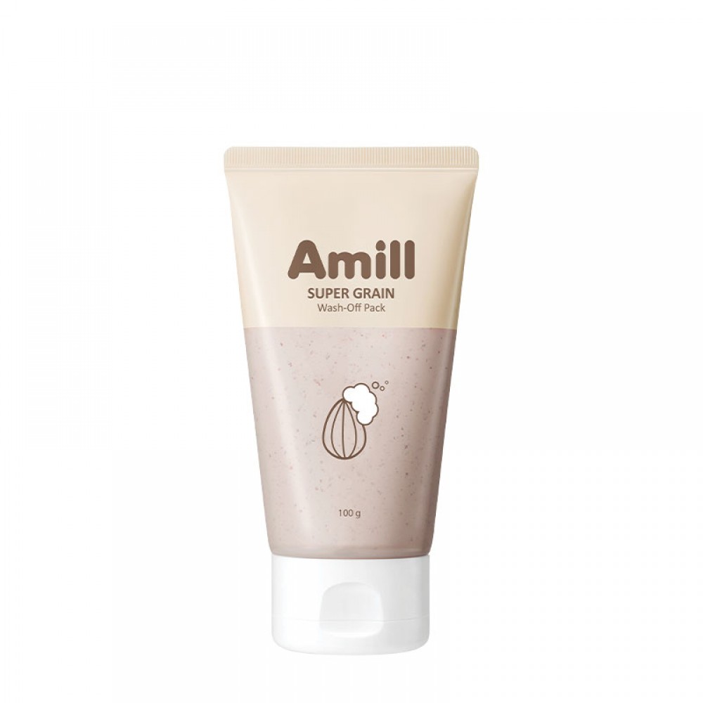 AMILL Super Grain Wash-Off Pack Глиняная маска с зерновыми экстрактами, 20мл