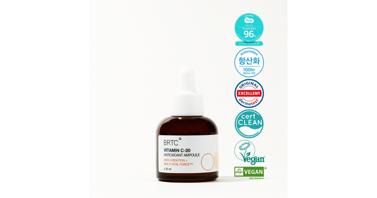BRTC Vitamin C-20 Antioxidant Ampoule Сыворотка с витамином С 20% ...