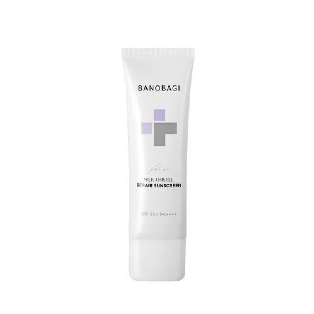 Banobagi Milk Thistle Repair Sunscreen Plus Солнцезащитный восстанавливающий крем для чувствительной кожи SPF 50+ PA++++