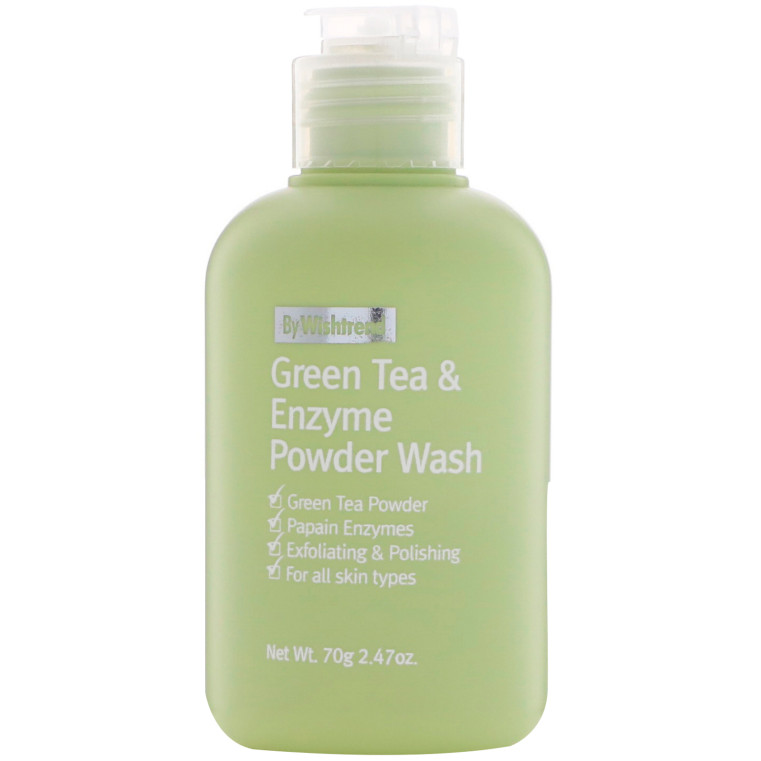 By Wishtrend Green Tea & Enzyme Powder Wash Энзимная пудра с зелёным чаем