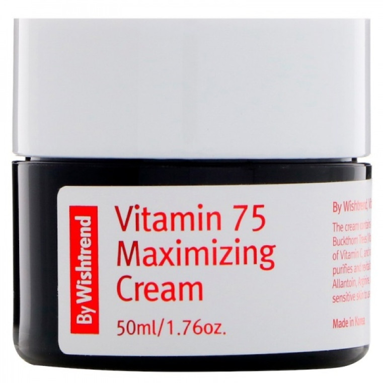 By Wishtrend Vitamin 75 Maximizing Cream Витаминный крем с экстрактом облепихи
