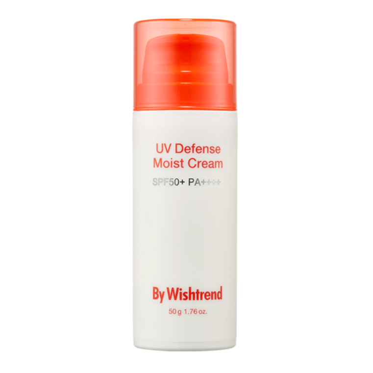 By Wishtrend UV Defense Moist Cream Увлажняющий солнцезащитный крем с пантенолом SPF 50+ PA++++
