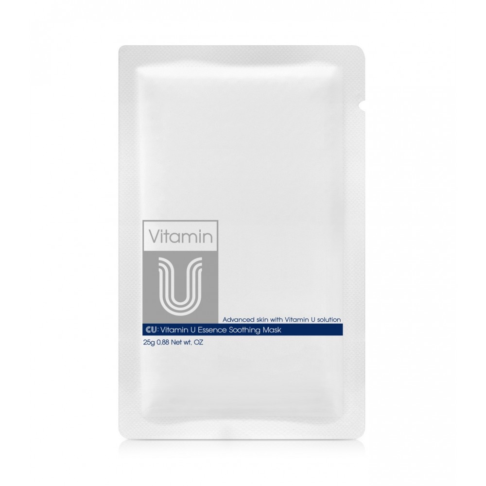 CU Skin Vitamin U Essence Soothing Mask Восстанавливающая тканевая маска с витамином U